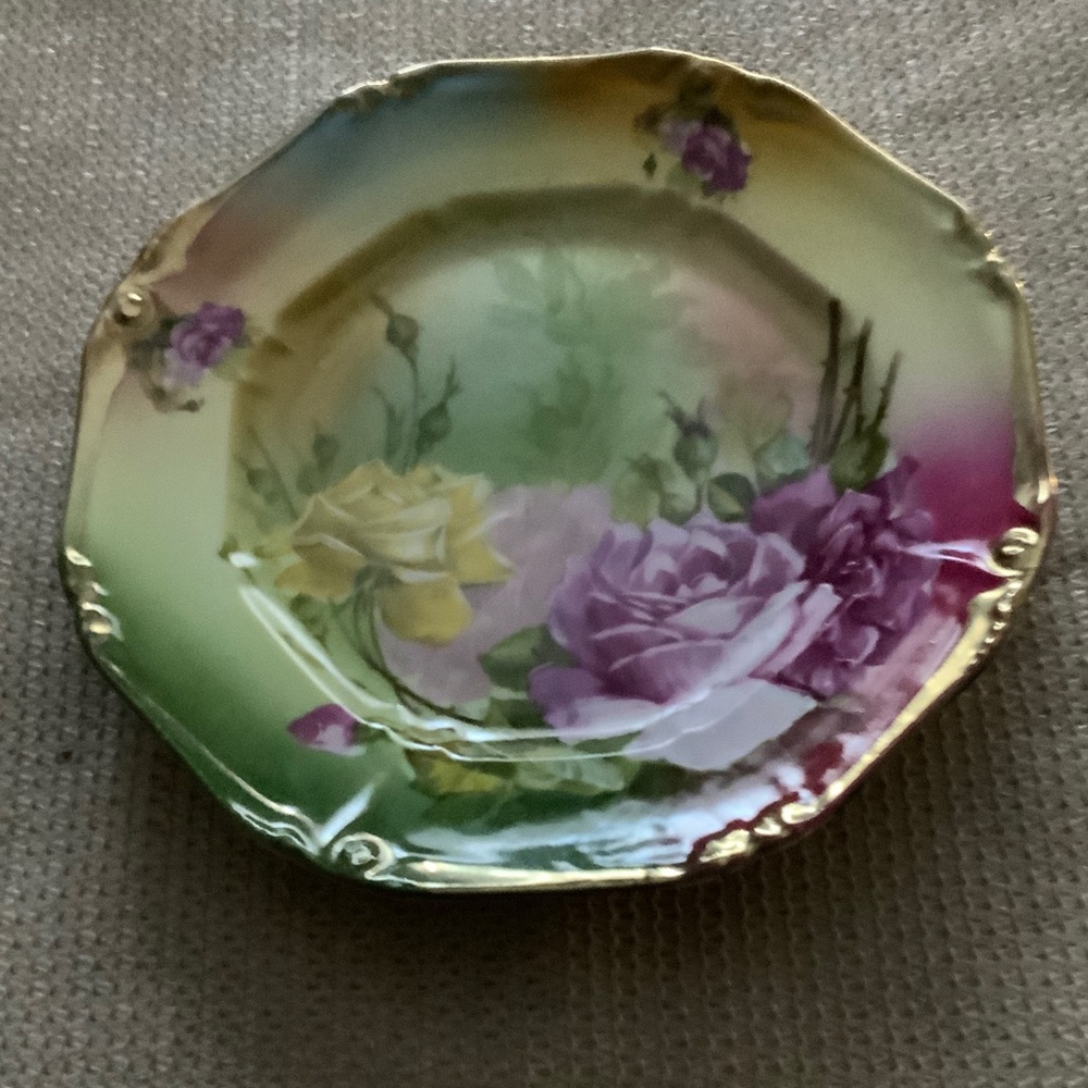 Floral Decorative Plate